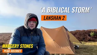 'A Biblical Storm' in Lanshan 2 - A Windy Wild Camp at Margery Stones