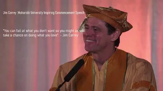 Jim Carrey Commencement Speech Maharishi University 2014 Highlights-Inspirational