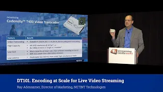 DT102A. Encoding at Scale for Live Video Streaming