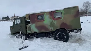 Грузовик из СССР ГАЗ-66.Truck from the USSR GAZ-66