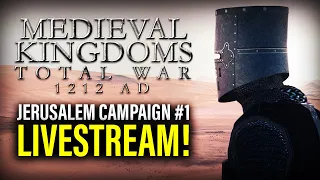 DEFENDING THE HOLY LANDS! - Jerusalem Campaign #1 | Medieval Kingdoms 1212 AD Total War