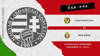 U19-es futsal válogatott mérkőzés: Magyarország - Moldova (2021.11.15, stream)