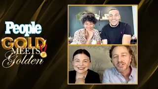 Ginnifer Goodwin & Josh Dallas Meet Roderick & Ty Butts-Townsend | Gold Meets Golden | PEOPLE