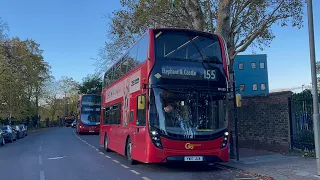 FRV. Go Ahead London Route 155. Tooting, St George’s Hospital - Elephant & Castle. EH135 (YW17 JUA)