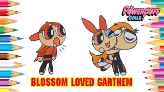 Powerpuff Girls Color Swap | Blossom Loved Garthem Better than Brick Anyway | Draw for Children #286