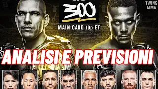 UFC 300 ANALISI E PREVISIONI.. CHI VINCE?