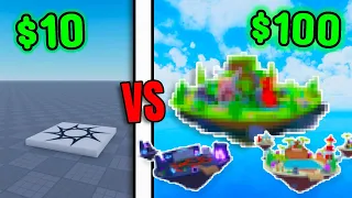 Paying $10 vs $100 for a Roblox game