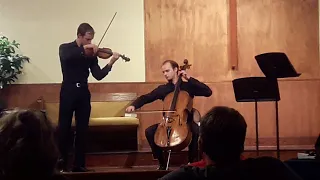 Passacaglia-violin and cello