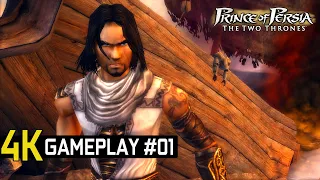 Prince of Persia: The Two Thrones 4K Gameplay Walkthrough Part 1 (No Commentary Full Game)