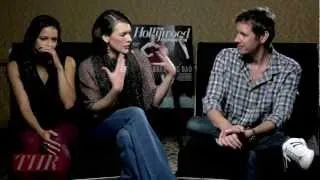 Michelle Rodriguez, Milla Jovovich, Paul W.S. Anderson on 'Resident Evil'