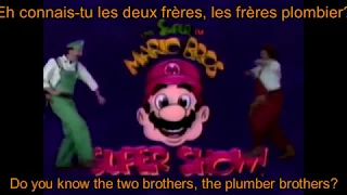 Super Mario Bros. Super Show - French Intro with Subtitles