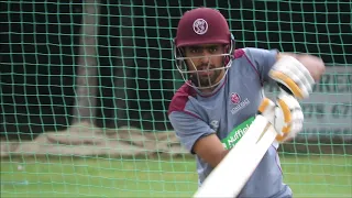 VIDEO: Babar Azam arrives in Taunton!