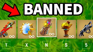 Fortnite But Everyone has BANNED Weapons!