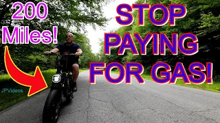 STOP PAYING FOR GAS / 200 Mile Electric Bike - Aniioki AQ177 Pro Max Ebike