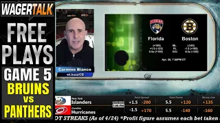 Boston Bruins vs Florida Panthers Game 5 Predictions & Picks | NHL Playoff Betting Advice April 26