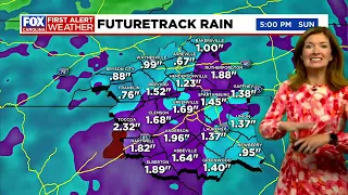 First Alert Weather Days this weekend for heavy rain