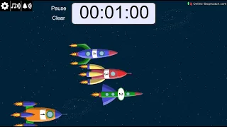 2 Minute Spaceship Race Timer