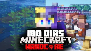 Sobreviví 100 días en un Mundo solo Océano En Minecraft HARDCORE... Esto fue lo que pasó