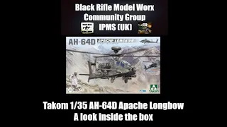 Takom 1/35 AH-64D Apache Longbow - Whats In The Box