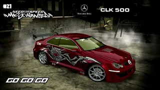 Modif Mercedes Benz CLK 500 - Nfs Most Wanted Indonesia | Hard Mode Race (2022)