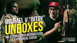 Michael V. "Bitoy" Unboxes JND Studios Joker Arthur Fleck 1:3 Hyperreal Statue