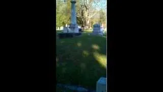 Dr. Smith - Grave With a Window - Evergreen Cemetery, New Haven, VT