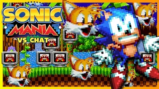 SO ANGRY, SO SALTY, DARK SONIC IS HERE!!! Sonic, Amy & Charmy play Sonic Mania VS Chat!