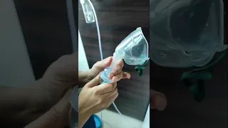 Nebulization procedure!! oxygen ke sath nebulization!!