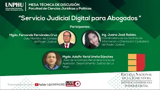 LIVE WEBINAR - “Servicio Judicial Digital para Abogados”