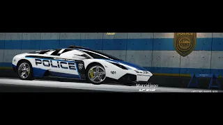 Need for Speed  Hot Pursuit Remastered - Rockingham Point  Arms Race #Lamborghini #Murcielago Police