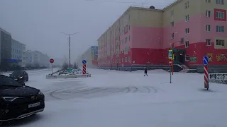 2024.06.05. Норильск. Настоящая летняя метель!!! Самая мощная летняя метель XXI века в Норильске!!!