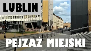 Lublin, pejzaż miejski - cityscape, Śródmieście, Wieniawa, Czechów Południe