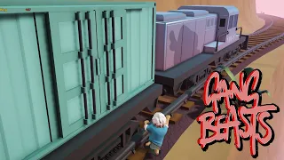 Train Fail - GANG BEASTS [Melee] PS5 Gameplay