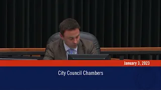 City Council Meeting | January 3, 2023