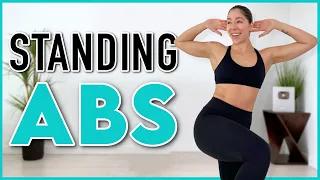 10 MIN STANDING AB WORKOUT (Beginner Friendly)