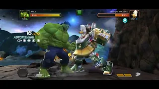 Hulk Vs The Howard Duck Fight Marvel Contest of Champions