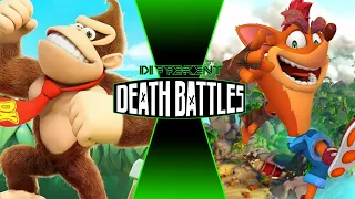 Donkey Kong vs Crash Bandicoot (... vs ...) - Different Death Battles Episode 95