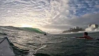 POV SNAPPER ROCKS, FIRST SWELL OF THE YEAR