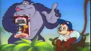 Cocoa Krispies 1991 Commercial - Ape