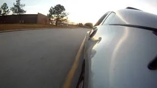 playing around in my 350z with my gopro