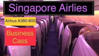 New Singapore Airlines Airbus A380 Business class London to Singapore + Lounge￼