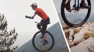 RIDE EVERYWHERE | Martin CHARRIER | Extreme Unicycling in Drôme