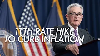 US Fed raises interest rates by a quarter point to HIGHEST in 22 years