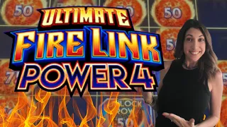 👀 WINNER!!!! Ultimate Fire Link Power 4 Slot Machine #slots #casino #travel