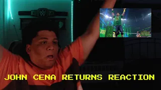 JOHN CENA RETURNS LIVE REACTION MONEY IN THE BANK 2021