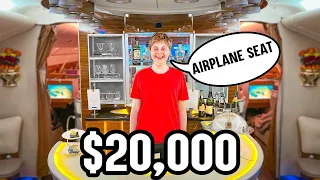 Extreme $20,000 Airplane Seat!