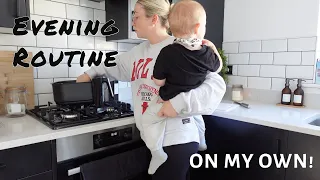 SOLO EVENING ROUTINE OF A MUM | MOM WITH 2 KIDS ALONE | BEDTIME ROUTINE