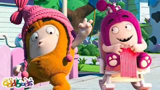 Newt Kindly Knits a Perfect Present... 🧶🎁 | BEST OF NEWT 💗 | ODDBODS | Funny Cartoons for Kids