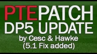 PES 2019 | PTE Patch Datapack 5.1