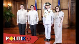 Marcos leads donning of rank on BGen. Zagala